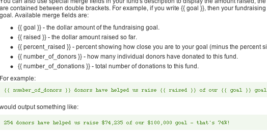 Customizing Donor Tools Fundraising Pages 10