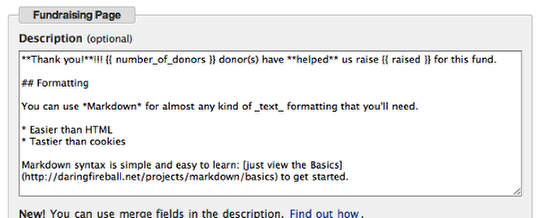 Customizing Donor Tools Fundraising Pages 8